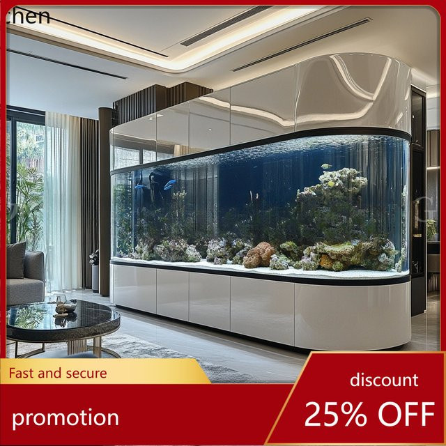 CZ Villa Hotel Bio-Glas Aquarium für Zierfische in moderner rechteckiger Form - Bild 1