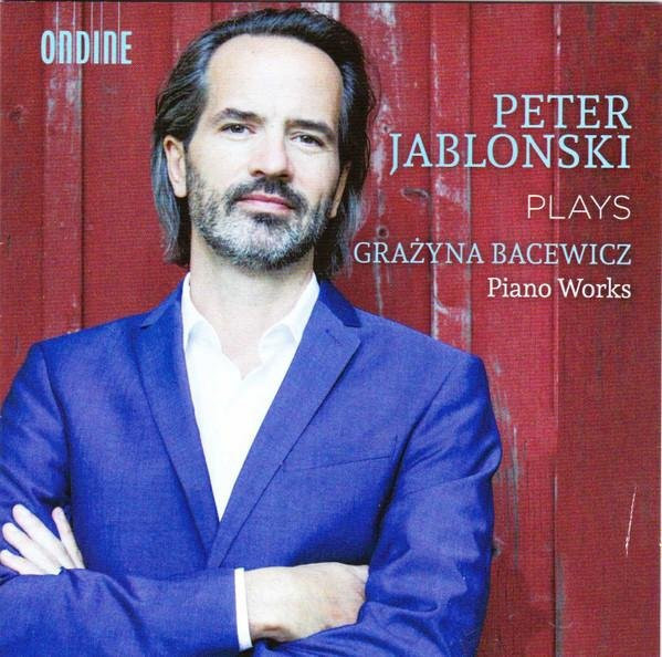 Klavierwerke von Peter Jablonski, Grazyna Bacewicz, CD, Ondine, blue - Bild 1