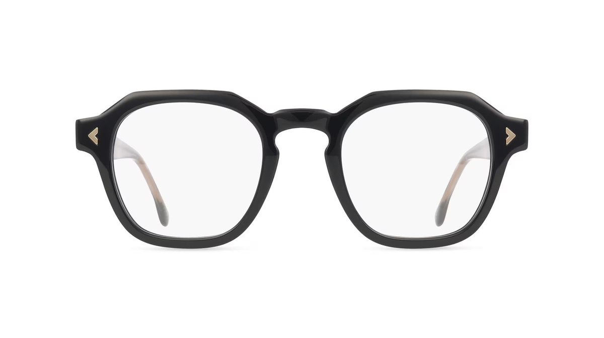 Lozza VL4344 Korrektionsbrille, Vollrand, Quadratisch, Acetat, Unisex, schwarz - Bild 1