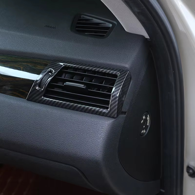 OWNTYCAR Carbon Faser Zubehör Set für BMW X3 X4 F25 F26 2011-2017, Interieur Dekorelemente für Mittelkonsole, Lenkrad und Tür in Schwarz - Bild 4