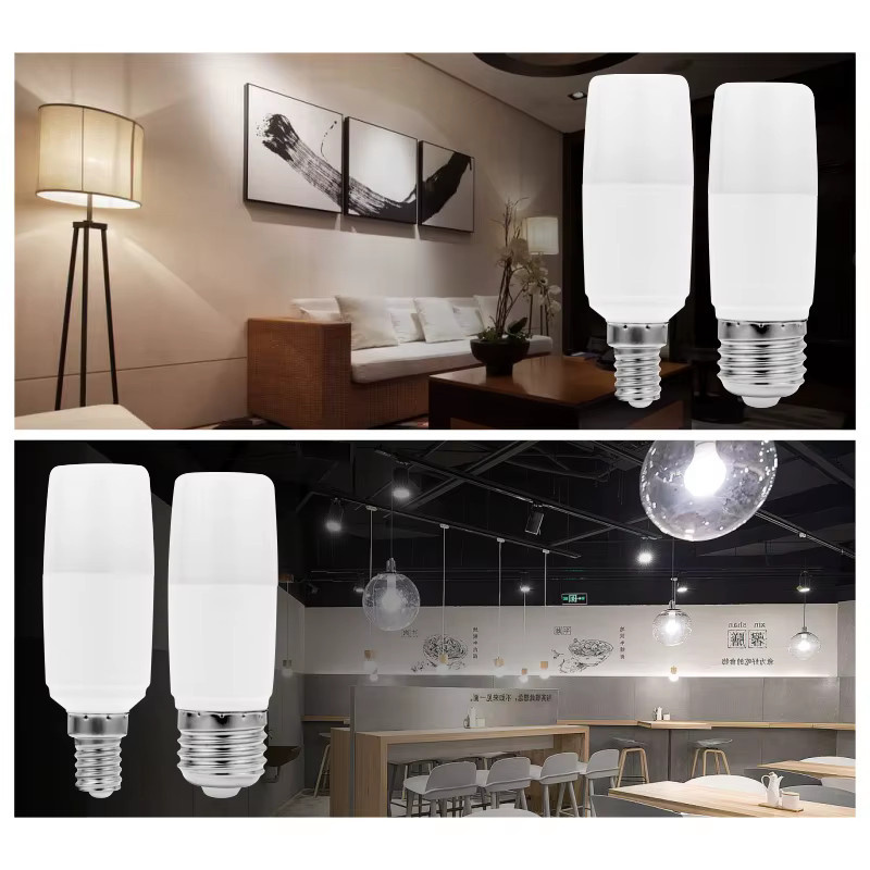 Duncelri Zylindrische LED-Maisbirne für Kronleuchter und Heimdekoration, E27 oder E14, flimmerfrei - Bild 3