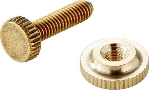Knipex Ersatzteil-Set Schraube und Mutter für Zangen 11 XX 160 und 13 XX 180 in Gold - Bild 1