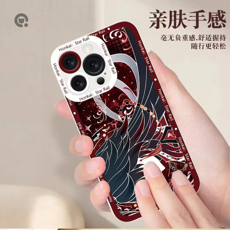 Handyhülle Honkai Star Rail Blade Cosplay Design für iPhone 11 und iPhone Serie in Multicolour - Bild 4