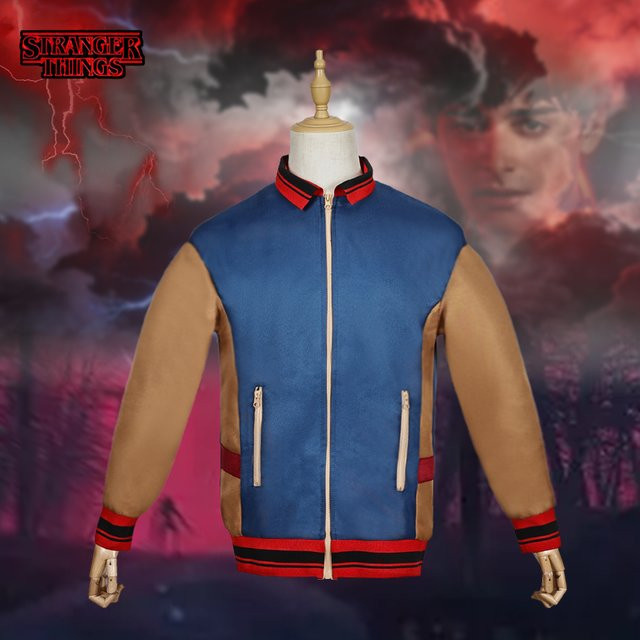 ZOBOTT Stranger Things Will Byers Cosplay Jacke Kostüm, Mantel Oberbekleidung - Bild 1
