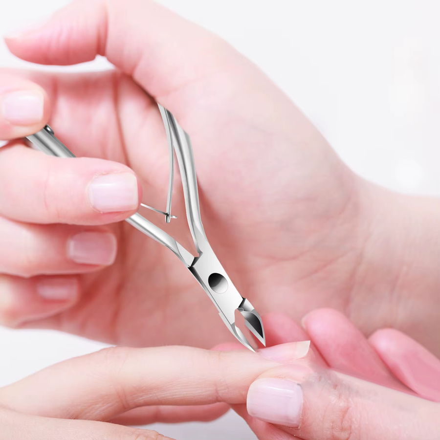 LINMANDA Nagelhautzange mit Nagelhautschieber, Nagelhautentferner und Trimmer, Edelstahl - Bild 3