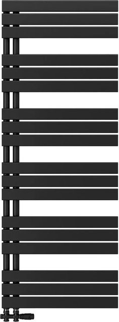 Emke Badheizkörper Handtuchwärmer Schwarz B: 60 cm, H: 160 cm, 958W - Bild 1