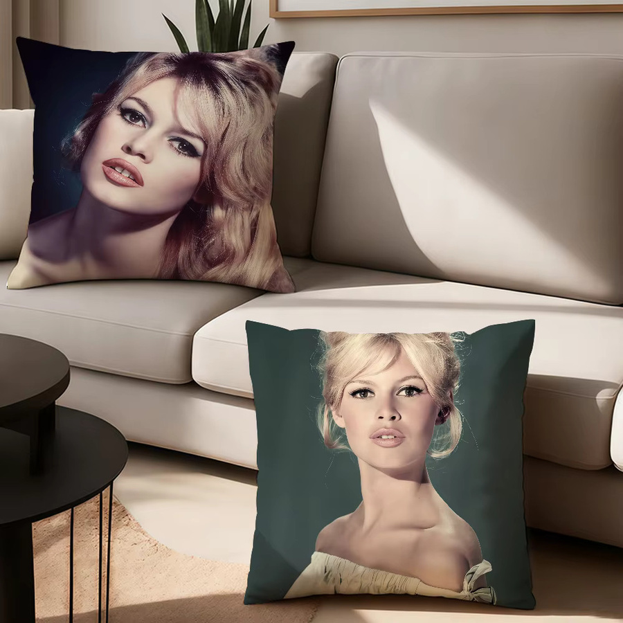 B-Brigitte B-Bardot-S Kissenbezug mit Grafikdesign in Multicolour, B/B/T: 30 x 30 x 30 cm - Bild 4
