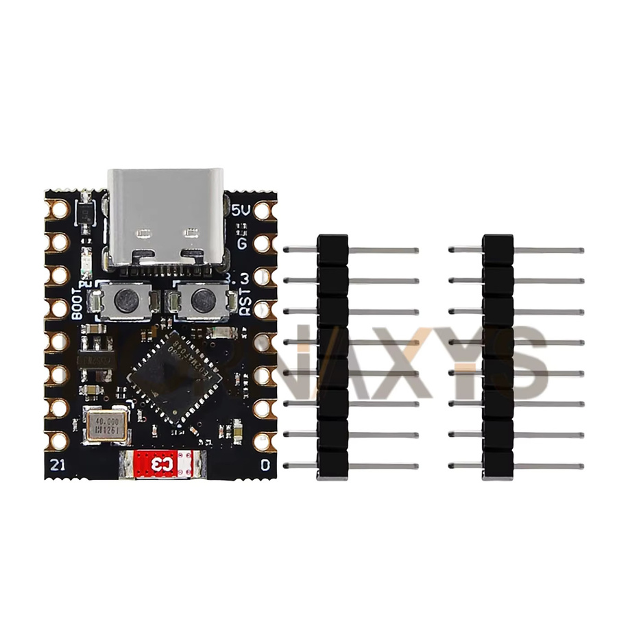HORNAXYS ESP32-C3 SuperMini Entwicklungsboard mit WiFi und Bluetooth, 4M Flash, Schwarz - Bild 4