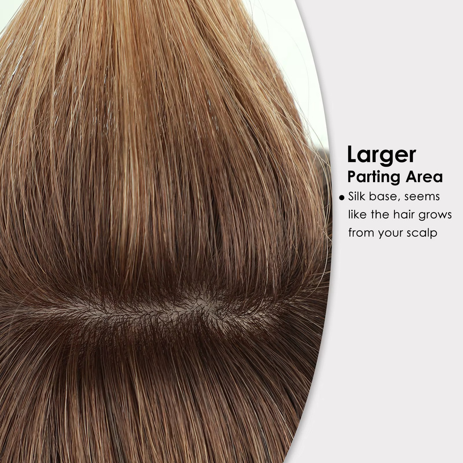 HAIRCUBE Haarteil Echthaarverlängerung, Aschebraun Ombre, 14 Zoll, Damen - Bild 5