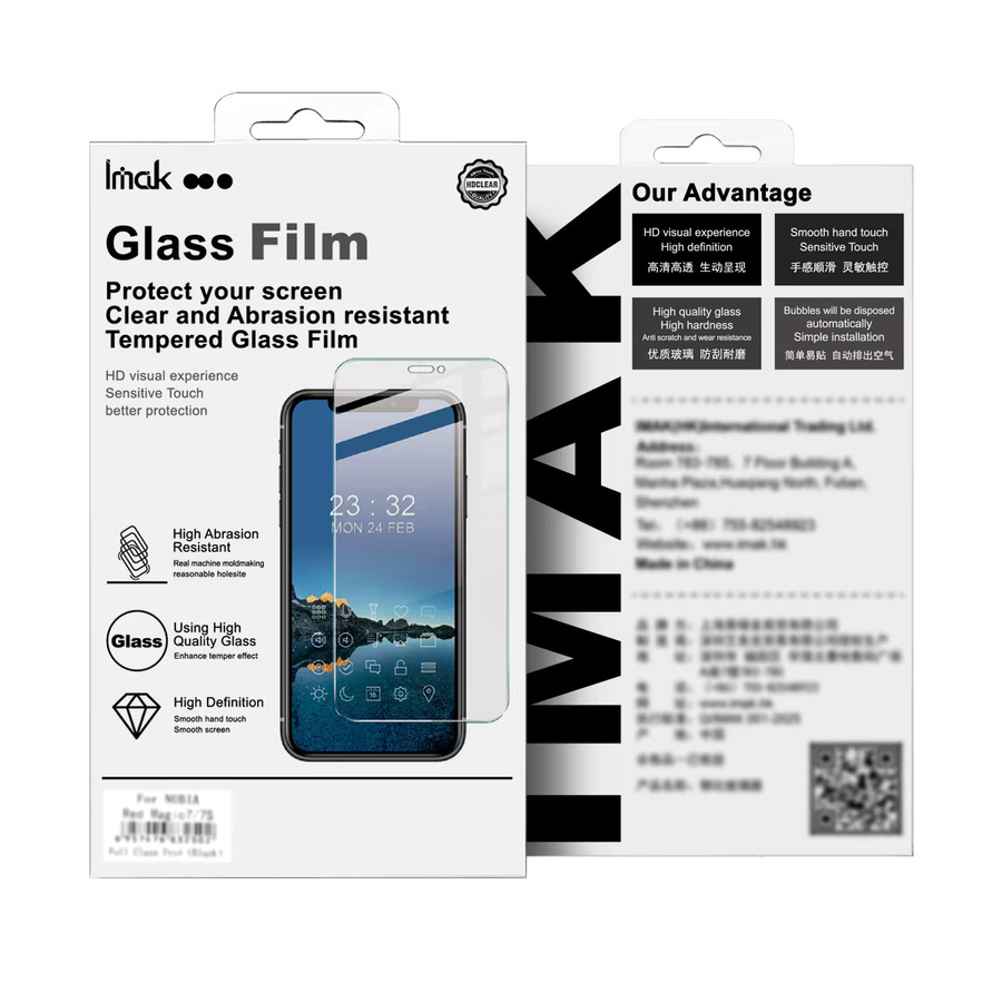 IMAK Displayschutzfolie aus gehärtetem Glas für Apple iPhone Ultra Fold, transparent - Bild 4
