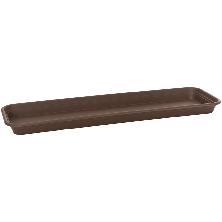 Florus Universal Pflanzkasten-Untersetzer aus Kunststoff in Braun, Breite: 60 cm - Bild 2