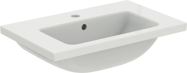 Ideal Standard Möbelwaschtisch i.life S aus Keramik in Weiß, Wandhängend, Breite: 61 cm - Bild 1