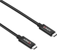 Lindy USB-C Aktivkabel USB 3.1 Gen 2 auf USB-C, 5m, Schwarz - Bild 1