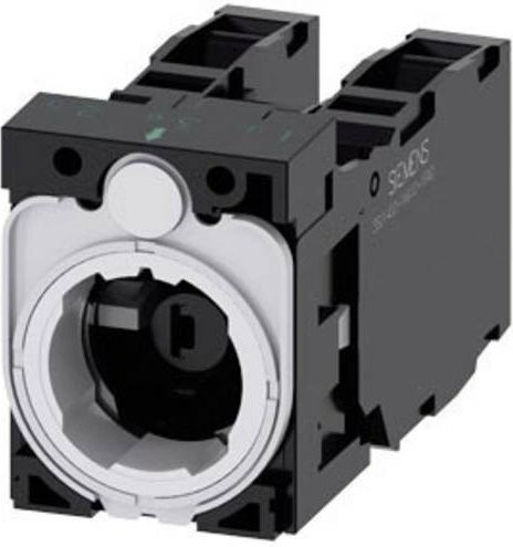 Siemens 3SU1501-1AG20-1LA0 Halter für 3 Module mit 2 Schließern und 2 Öffnern in Rot - Bild 1