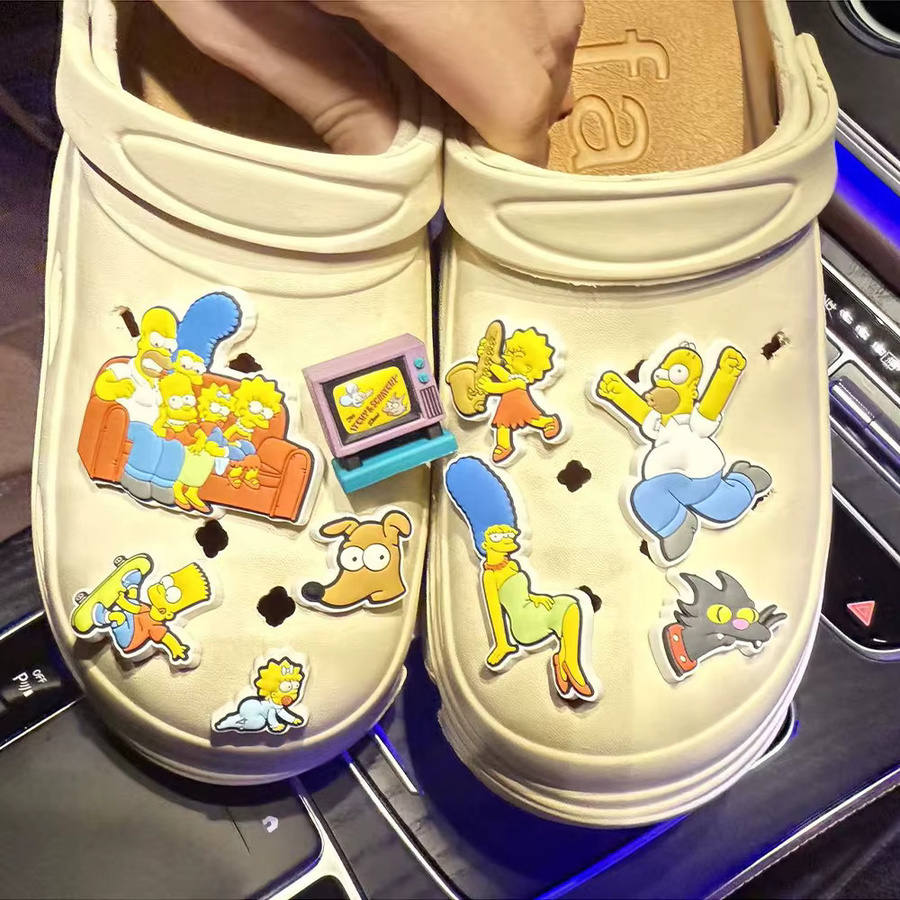 Hot Toys Schuh-Charms, Simpsons, PVC, Unisex - Bild 3