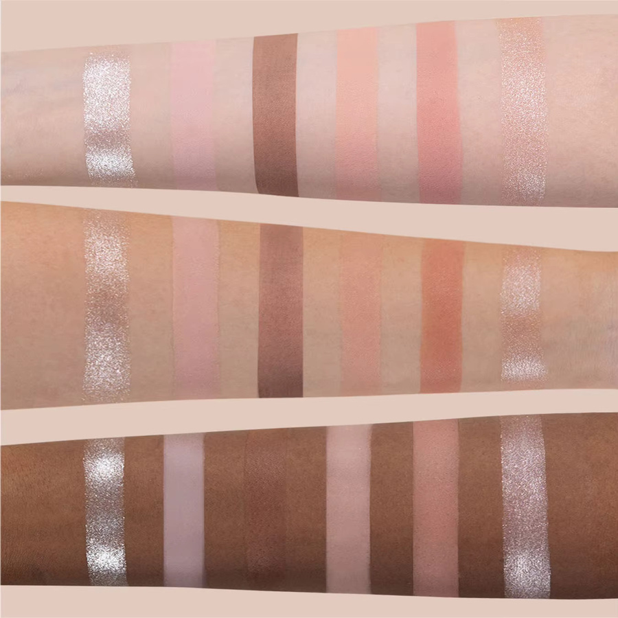 Flower Knows Swan Ballet Lidschatten-Palette, 6 Farben, Matt, Puder - Bild 3