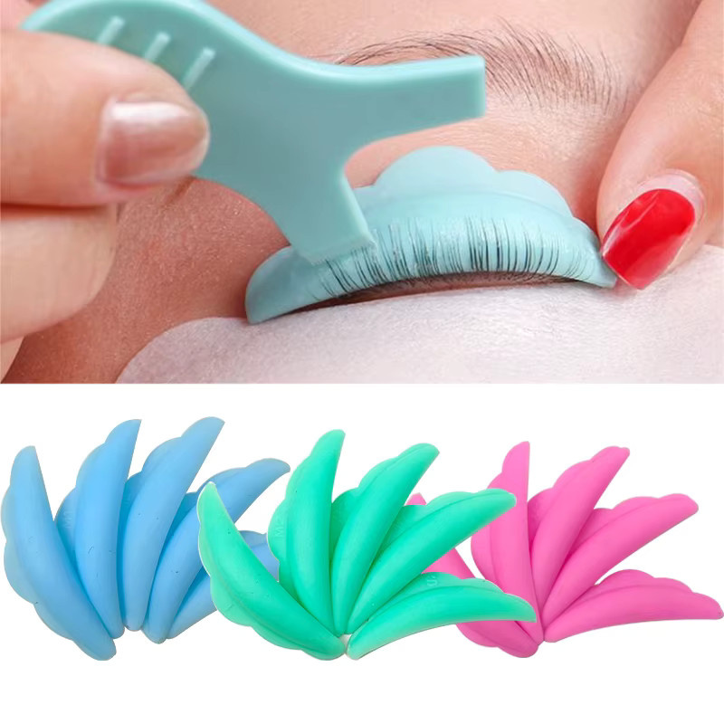 CNKESS Lash Lift Silikon Schutz Pads, 10 Stück, Unisex - Bild 1