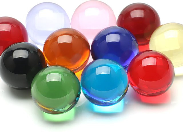 YUANZHIRUN Kristall Glaskugel Linse Transparent für Fengshui Dekoration und Kronleuchter, Durchmesser: 3 cm - Bild 1