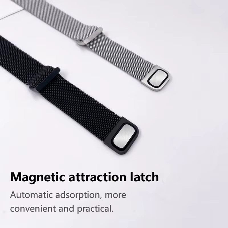 Uhrenarmband Edelstahl, Milanaise, Silber, Unisex - Bild 5