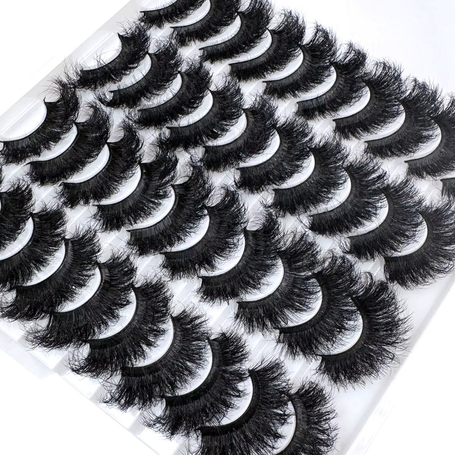 UMIRYAO Wimpern DD Curl Faux Mink, Black, 20 Paar - Bild 3