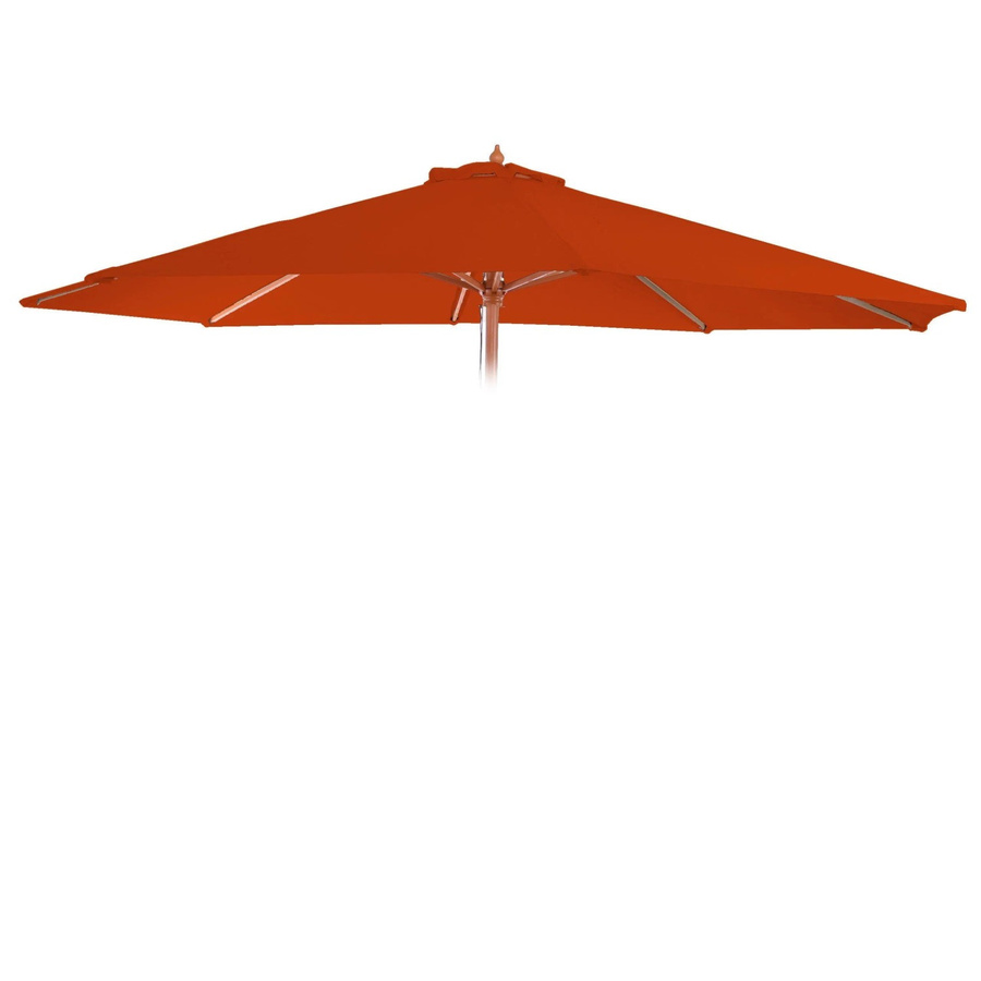 MCW Ersatzbezug für Sonnenschirm Lissabon aus Polyester in Terracotta mit Ø 3,5m - Bild 2