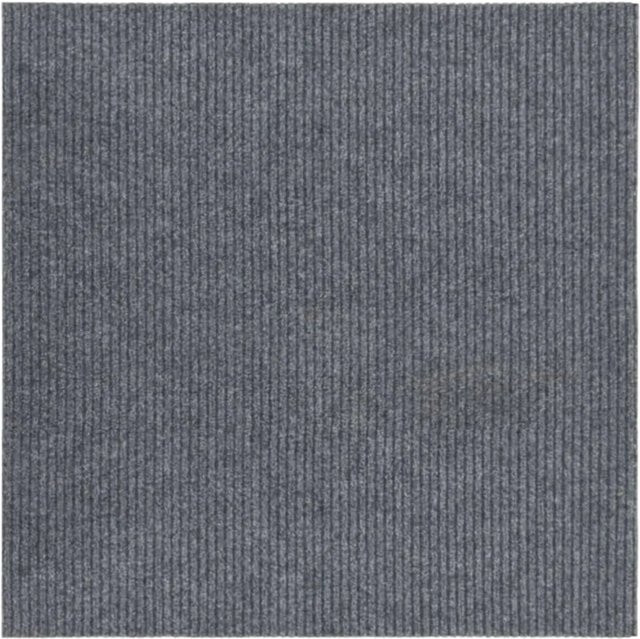 vidaXL Schmutzfangläufer Grau, quadratisch, B/T: 100 x 100 cm - Bild 1