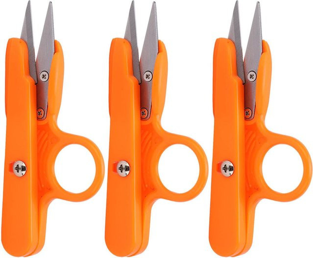 GoolRC Häkel-Schere Set aus Edelstahl in Orange, 3 Stück - Bild 1