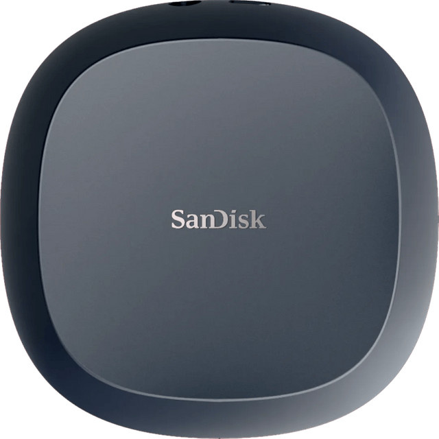 SanDisk SSD Desk Drive USB-C externe SSD mit 8 TB Speicherplatz in Anthrazit/Schwarz - Bild 1