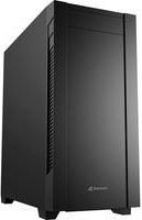 Sharkoon S25 Silent Tower-Gehäuse in Schwarz mit USB-C - Bild 1