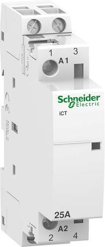 Schneider Electric A9C20132 Installationsschütz mit 2 Schließern, 25 A, 250 V/AC, Weiß - Bild 1