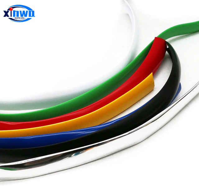 XINWA XINWANG T-Form Kantenschutz Gummiverkleidung aus Kunststoff in Mehrfarben, 20 Meter Länge, Breite: 16 mm oder 19 mm - Bild 1