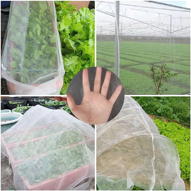 Pflanzenschutznetz mit 60 Mesh für Gewächshaus, Obst und Gemüse zur Schädlingsbekämpfung und Insektenabwehr im Garten - Bild 6