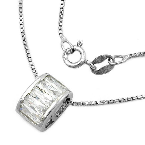 SIGO Collier 925 Silber, rhodiniert, Damen - Bild 1