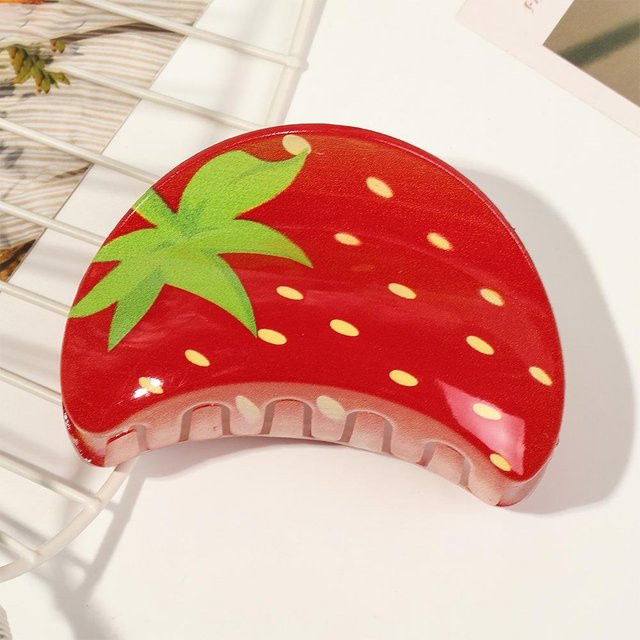 YULIN Haarclip, Wassermelone und Erdbeere, Damen - Bild 1