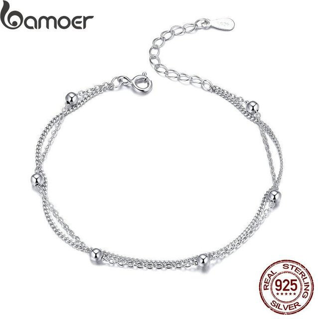 YIRAN Jewelry Kettenarmband, 925 Silber, Perle, Damen - Bild 1