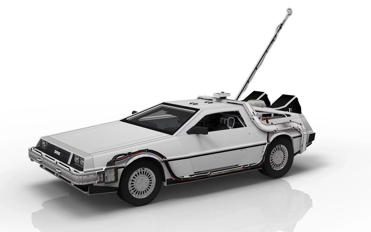 Revell Back to the Future DeLorean, 3D Puzzle, ab 10 Jahren - Bild 3