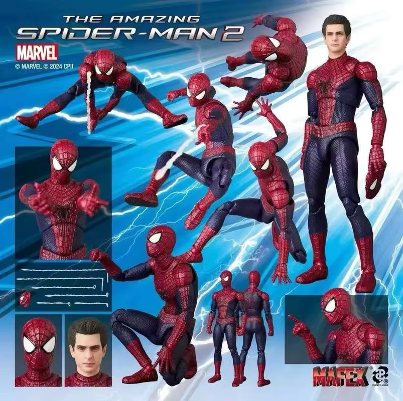 Bandai Mafex Marvel The Amazing Spider-Man Andrew Garfield Spider-Man Actionfigur - Bild 4