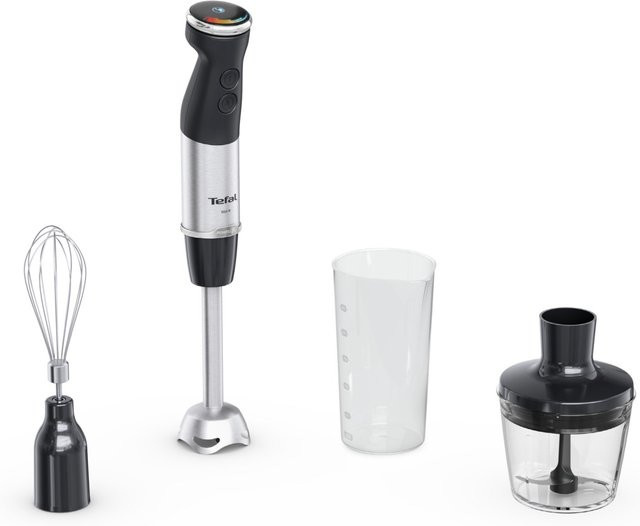 Tefal Quickchef+ 3in1 Edelstahl-Stabmixer in Schwarz - Bild 1