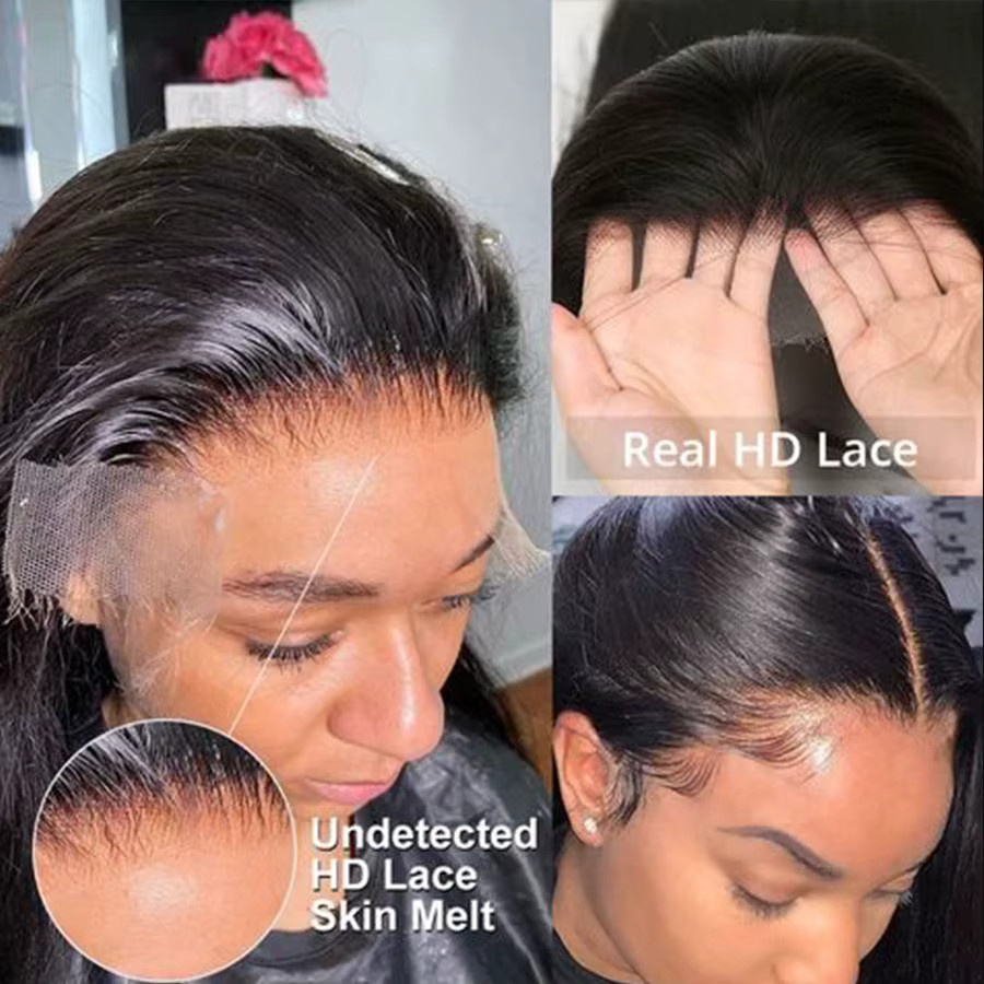 Eva Hair HD Lace Closure Echthaar-Verschlüsse, Glattes Haar - Bild 2