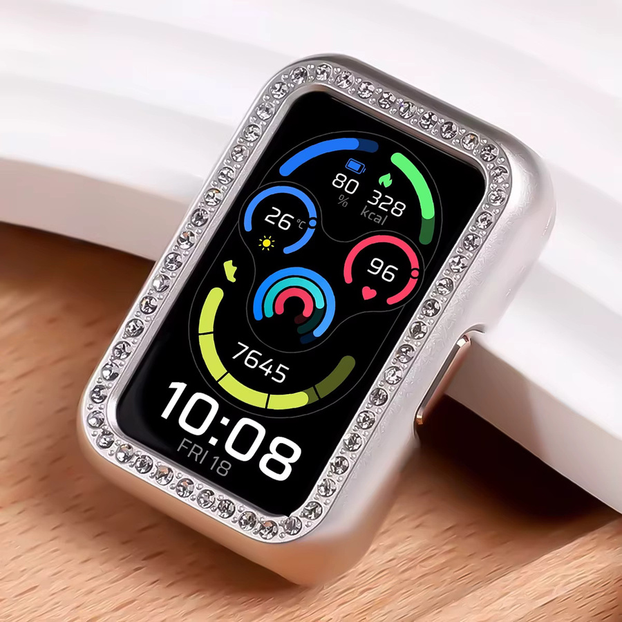 FancyWrist Uhrenarmband Silikon, Diamant, Kristall, Huawei Band 11 Pro - Bild 2