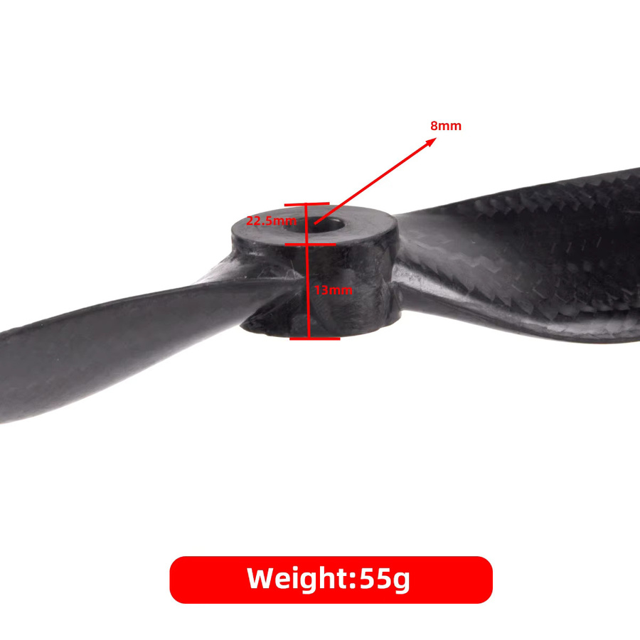 PHM Carbon Propeller, Flugzeug elektrische Propeller, Carbon Faser - Bild 2