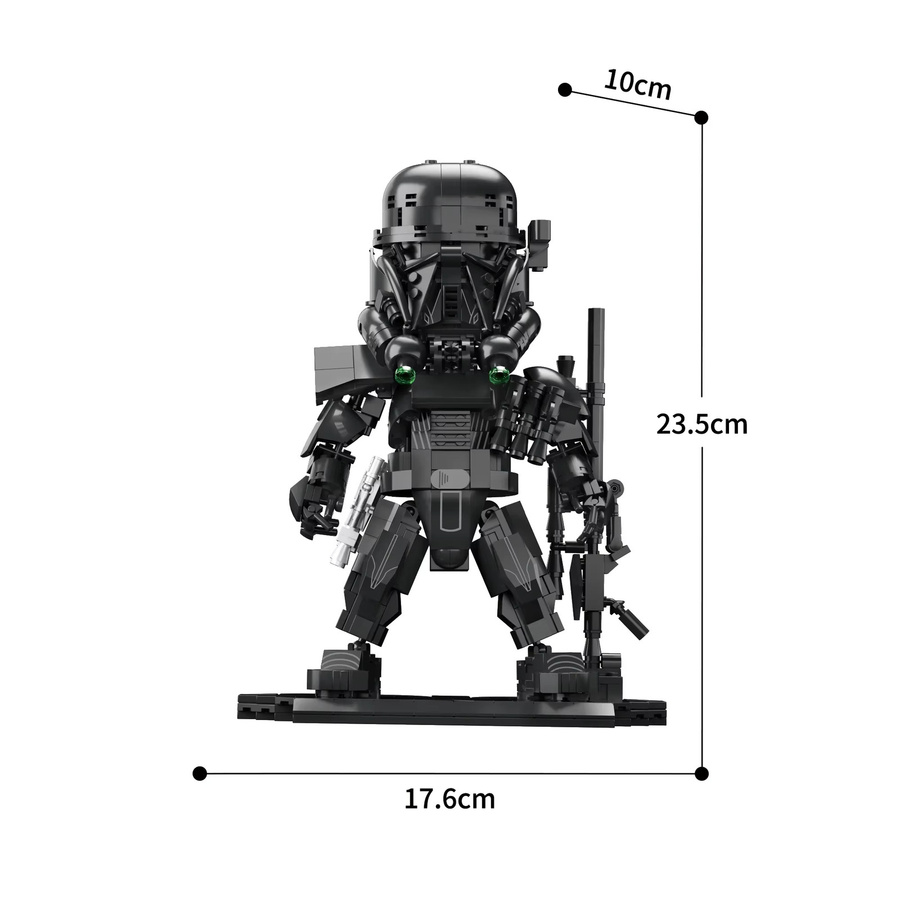 AMAZINGBLOKS Shadow Reaper Soldat, Baustein-Set, 766 Teile - Bild 4
