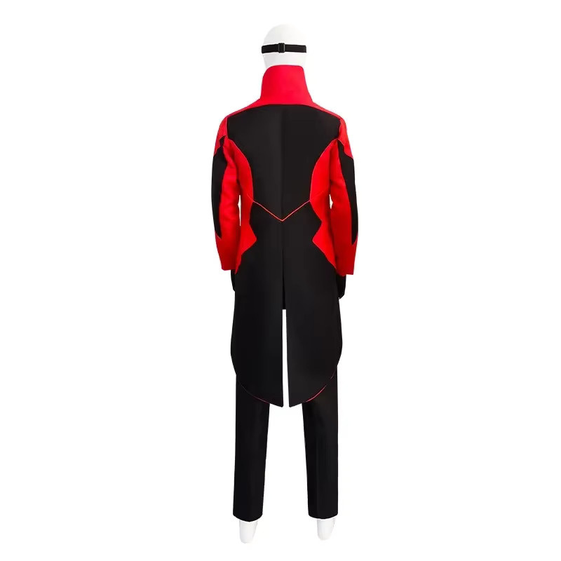 Cosfans Dr Eggman Cosplay Kostüm Ivo Robotnik, Jacke, Hosen, Brille, Handschuhe - Bild 3