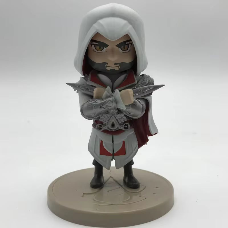 Bandai Assassin's Creed Cartoon Q Version Spielfigur Modell Ezio Connor Edward aus Kunststoff in Mehrfarbig - Bild 2