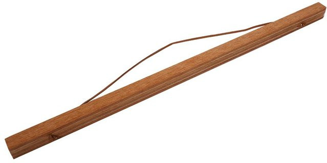 Moderner magnetischer Holz-Fotorahmen von KONNWEI in Teakholz als DIY Posteraufhänger für Kunstwerke, Breite: 50 cm - Bild 1