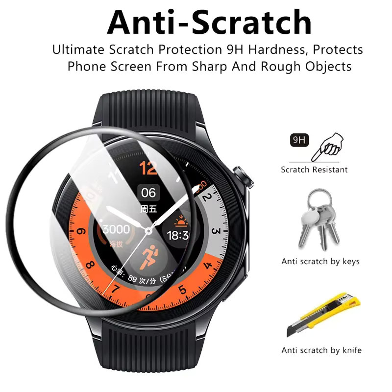 OPPO Smartwatch Schutzfilm, transparent, Zubehör für OPPO Uhr X - Bild 3
