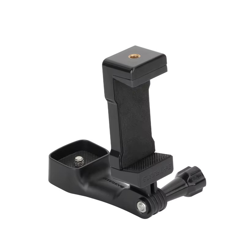 Sunnylife Front-Handyhalterungsclip als Handheld-Aufnahme-Erweiterungsadapter für DJI Osmo Pocket 3 und Pocket 4 in Schwarz - Bild 1