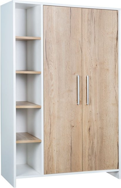 Schardt Eco Plus Schrank mit 2 Türen und Soft-Close-Funktion für Schlafzimmer oder Kinderzimmer - Bild 1