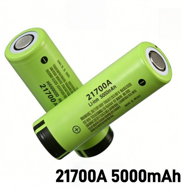 Decorhack Li-Ionen-Batterie 21700A, 5000mAh, 3,7V, Grün - Bild 1