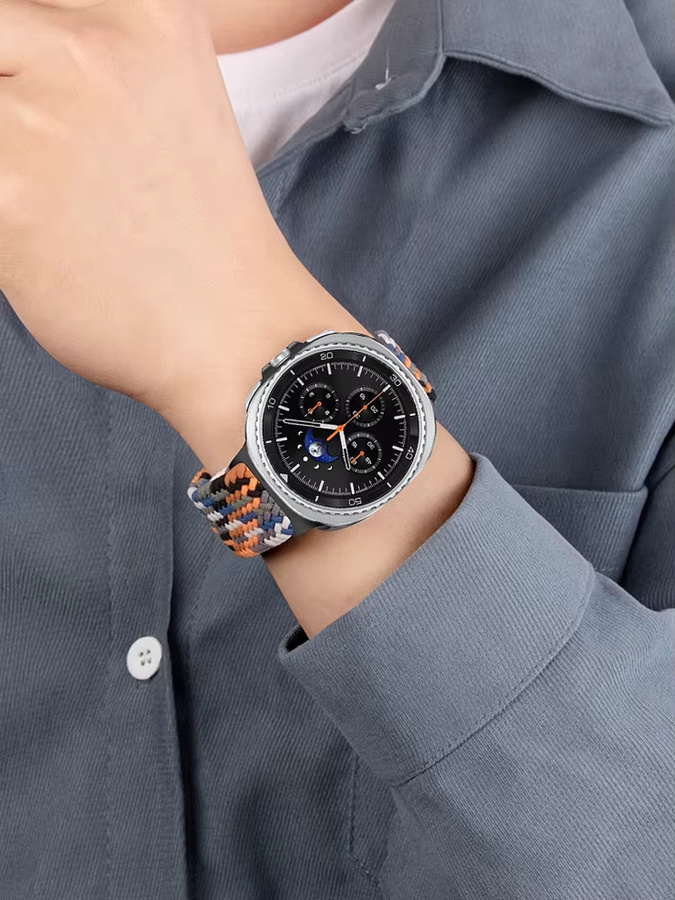 Uhrenarmband Textil/NATO, Bunt, Samsung Galaxy Watch 8 - Bild 1